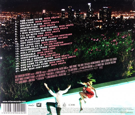 Nick Urata: Ruby Sparks [CD]