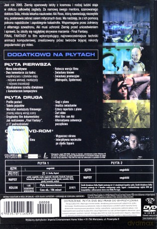 Final Fantasy wydanie specjalne [2DVD]