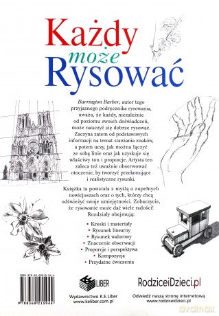 Każdy może rysować - Barrington Barber [KSIĄŻKA]