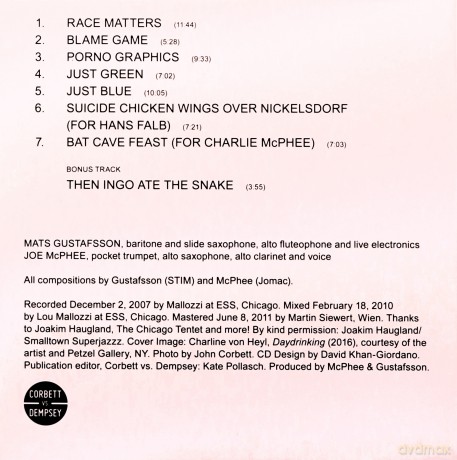Joe Mcphee: Brace For Impact [CD]