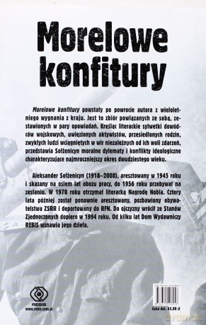 Morelowe konfitury - Aleksander Sołżenicyn [KSIĄŻKA]