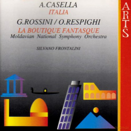 Silvano Frontalini: Casella/rossini/respighi [CD]