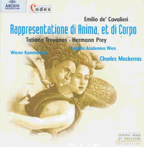 Tatiana Troyanos: Cavilieri: Rappresentatione [CD]
