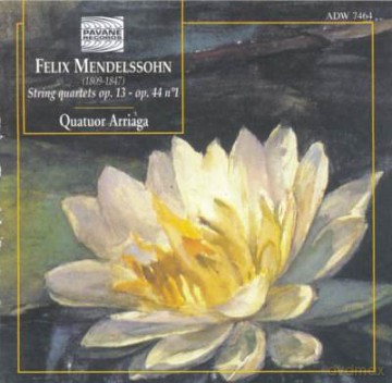 F. Mendelssohn Bartholdy: Complete String Quartets vol.2 [CD]