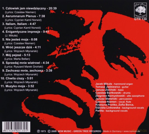 Niemen: Czlowiek Jam Niewdzieczny [CD]
