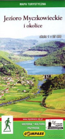 Jezioro Myczkowieckie i okolice - 1:25 000 [KSIĄŻKA]