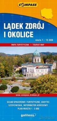 Lądek Zdrój i okolice - 1:15 000 [KSIĄŻKA]
