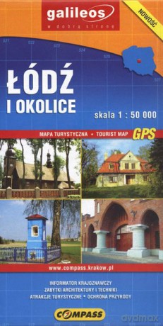 Łódź i okolice - 1:50 000 [KSIĄŻKA]