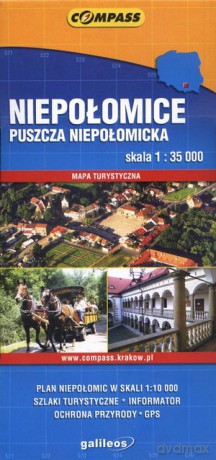Niepołomice, Puszcza Niepołomicka - 1:35 000 [KSIĄŻKA]