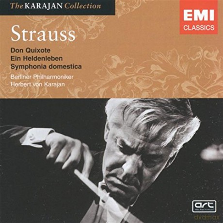 Karajan: Don Quixote, Sinfonia Domestica [CD]