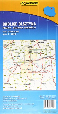 Okolice Olsztyna: Nidzica - Lidzbark Warmiński [KSIĄŻKA]