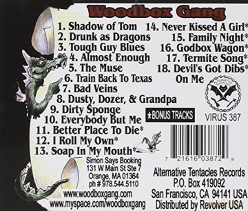 Woodbox Gang: Drunk As Dragons [CD]