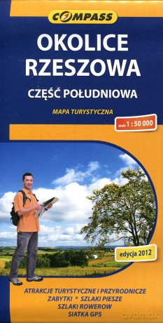 Okolice Rzeszowa - część południowa  wyd I. [KSIĄŻKA]