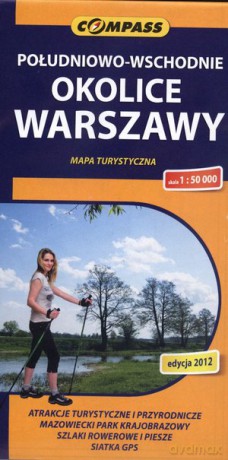 Okolice Warszawy - część południowo-wschodnia [KSIĄŻKA]