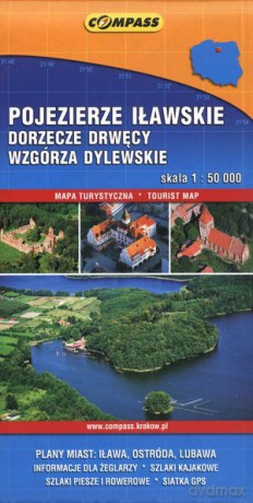 Pojezierze Iławskie - Dorzecze Drwęcy - Wzgórza Dylewskie [KSIĄŻKA]