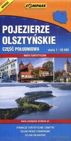 Pojezierze Olsztyńskie - część południowa [KSIĄŻKA]