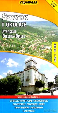 Szczyrk i okolice. Atrakcje Bielska-Białej - 1:25'000 [KSIĄŻKA]