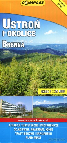 Ustroń i okolice, Brenna - 1:25'000 [KSIĄŻKA]