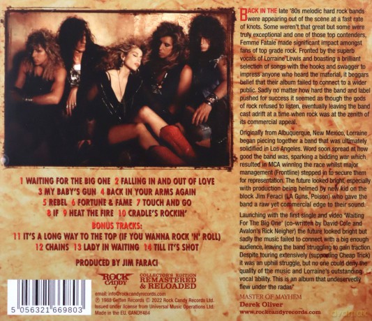 Femme Fatale: Femme Fatale [CD]