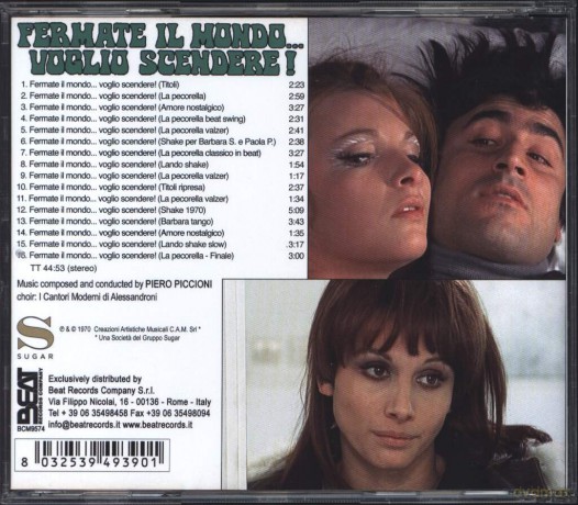 Piccioni Piero: Fermate Il Mondo Voglio Scendere! [CD]