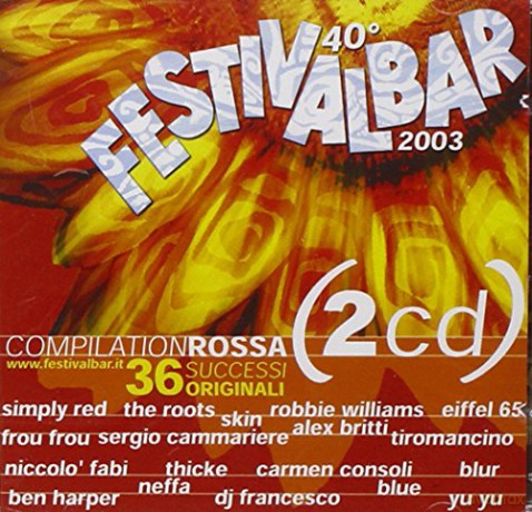 Festivalbar Rosso 2003 [2CD]