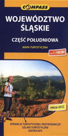 Województwo Śląskie - część południowa - 1:100 000 [KSIĄŻKA]