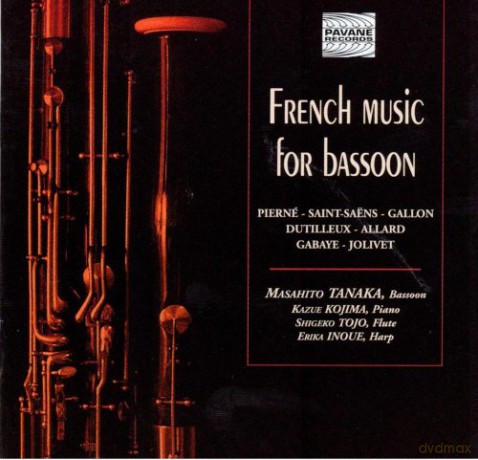 Masahito Tanaka: French Music for Bassoon [CD]