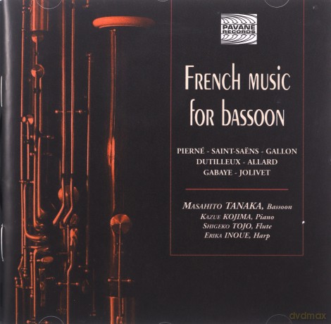 Masahito Tanaka: French Music for Bassoon [CD]