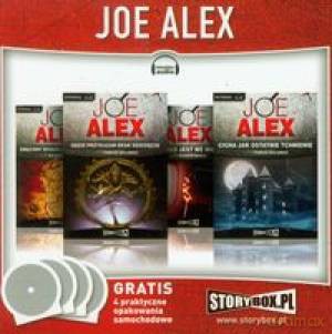 Joe Alex: Zmącony spokój pani labiryntu / Cicha jak ostatnie tchnienie / Gdzie przykazaź brak dziesięciu / Piekło jest we mnie [4xAUDIOBOOK] [CD-MP3]