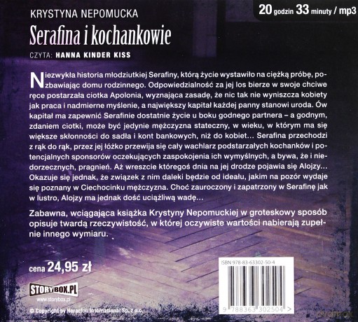 Serafina i kochankowie - Krystyna Nepomucka [AUDIOBOOK] [CD-MP3]  