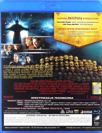 Anioły i demony (wersja kinowa i rozszerzona) [Blu-Ray]