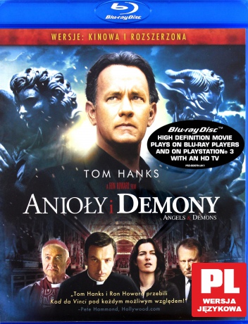 Anioły i demony (wersja kinowa i rozszerzona) [Blu-Ray]
