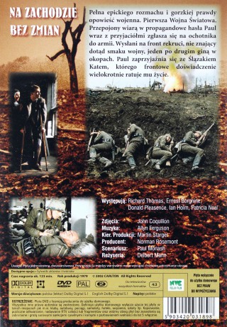 Na zachodzie bez zmian [DVD]