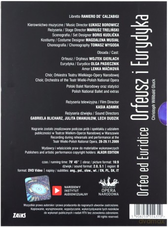 Orfeusz i Eurydyka [DVD]