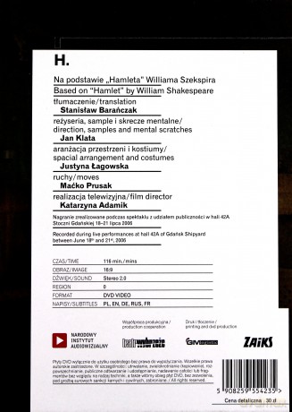 Polski Szekspir Współczesny H. (digipack) [DVD]