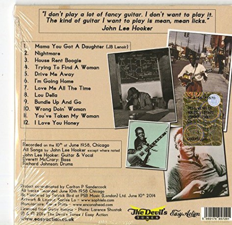 John Lee Hooker: I M Going Home [CD]