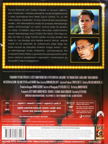 Truman Show (Złota Kolekcja Hollywood 17) (booklet) [DVD]
