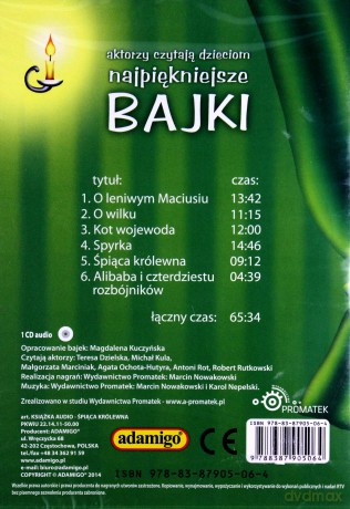 Śpiąca królewna i inne bajki [AUDIOBOOK] [CD-MP3]