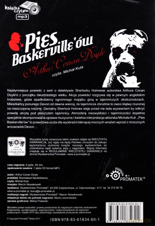 Pies Baskervillów [AUDIOBOOK] [CD-MP3]  