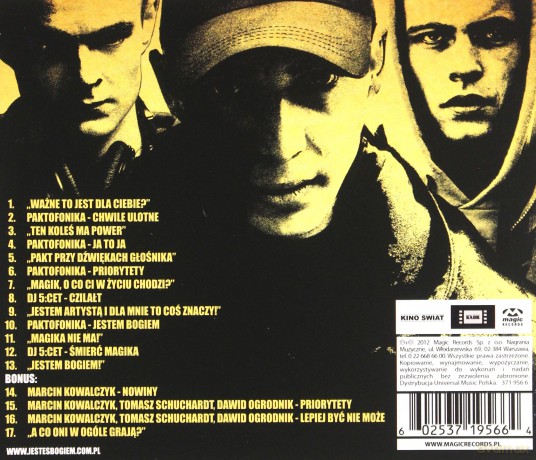 Jesteś Bogiem soundtrack [CD]