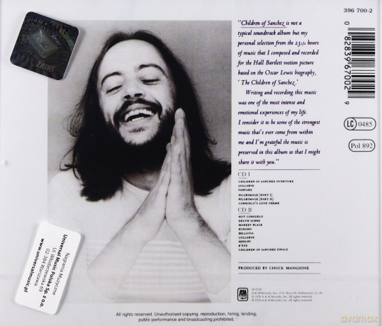 Chuck Mangione: Children Of Sanchez [2CD]