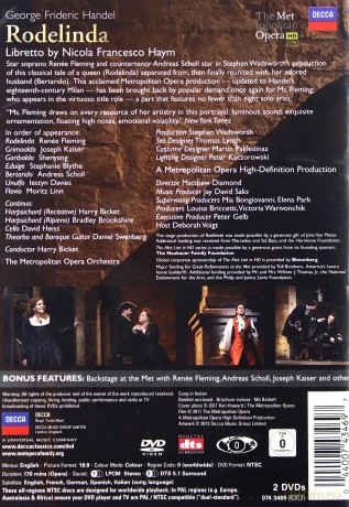 Renee Fleming: Handel:Rodelinda [2DVD]
