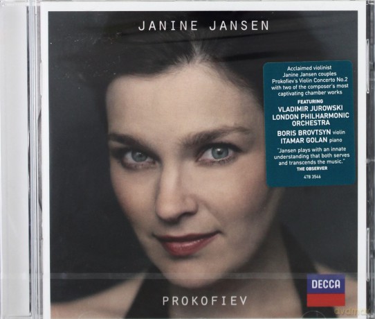 Janine Jansen: Prokofiev:Violin Concerto 2 [CD]