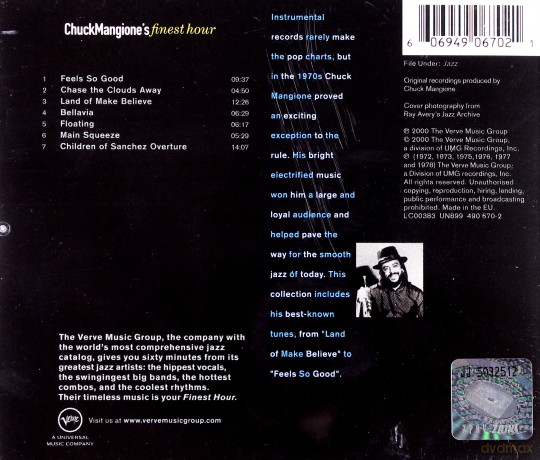 Chuck Mangione: Finest Hour [CD]
