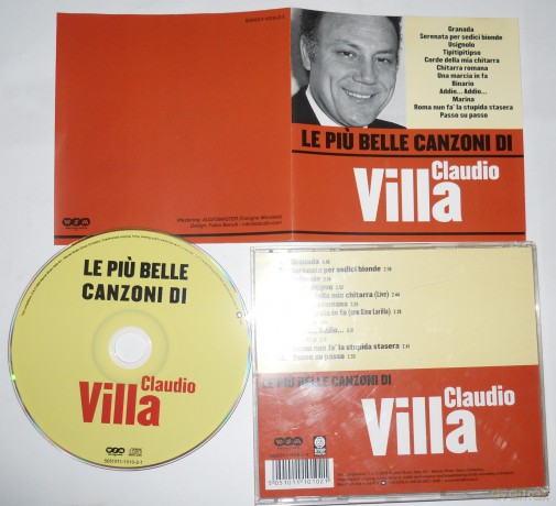 Claudio Villa: Le Piu' Belle Canzoni Di Claudio Vi [CD]