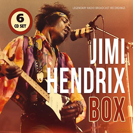 Jimi Hendrix: Legendary Radio Broadcast Recordings (Box 6 Cd) [6CD]