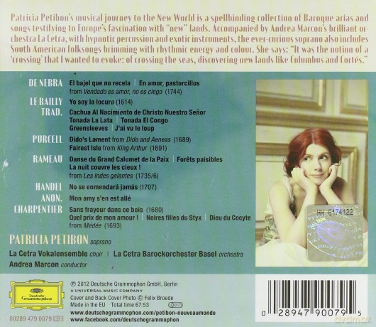 Patricia Petibon: Nouveau Monde [CD]