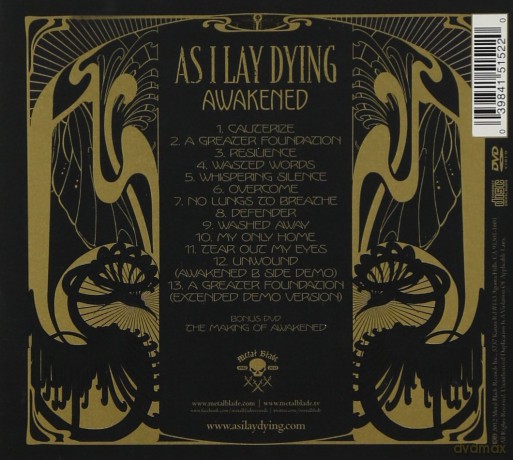 As I Lay Dying: Awakened Limited Edition (digipack) [CD]+[DVD]
