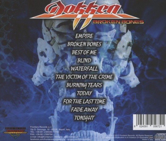 Dokken: Broken Bones [CD]