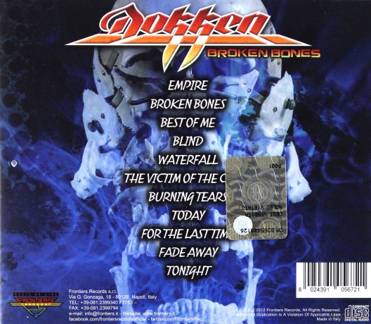 Dokken: Broken Bones [CD]